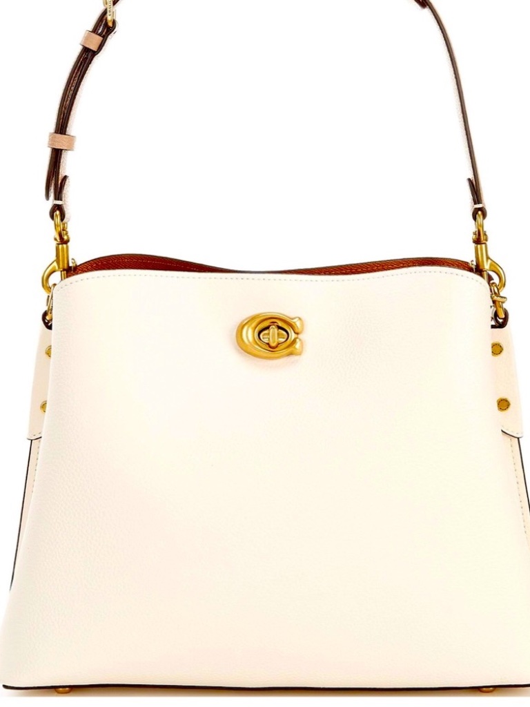 Coach Willow Shoulder Bag In Colorblock